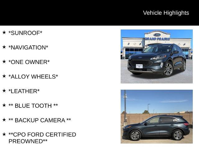 Certified 2022 Ford Escape SEL w/ Technology Package image 4