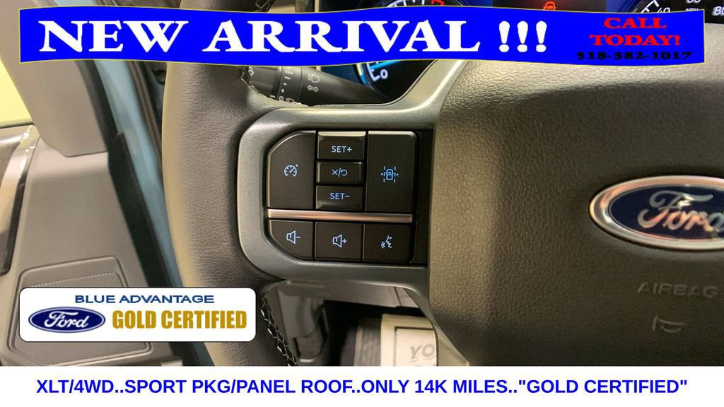 Certified 2023 Ford F150 XLT w/ Equipment Group 302A High image 37