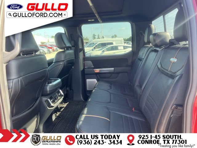 Certified 2023 Ford F150 Platinum w/ Equipment Group 701A High AWD/4WD image 14