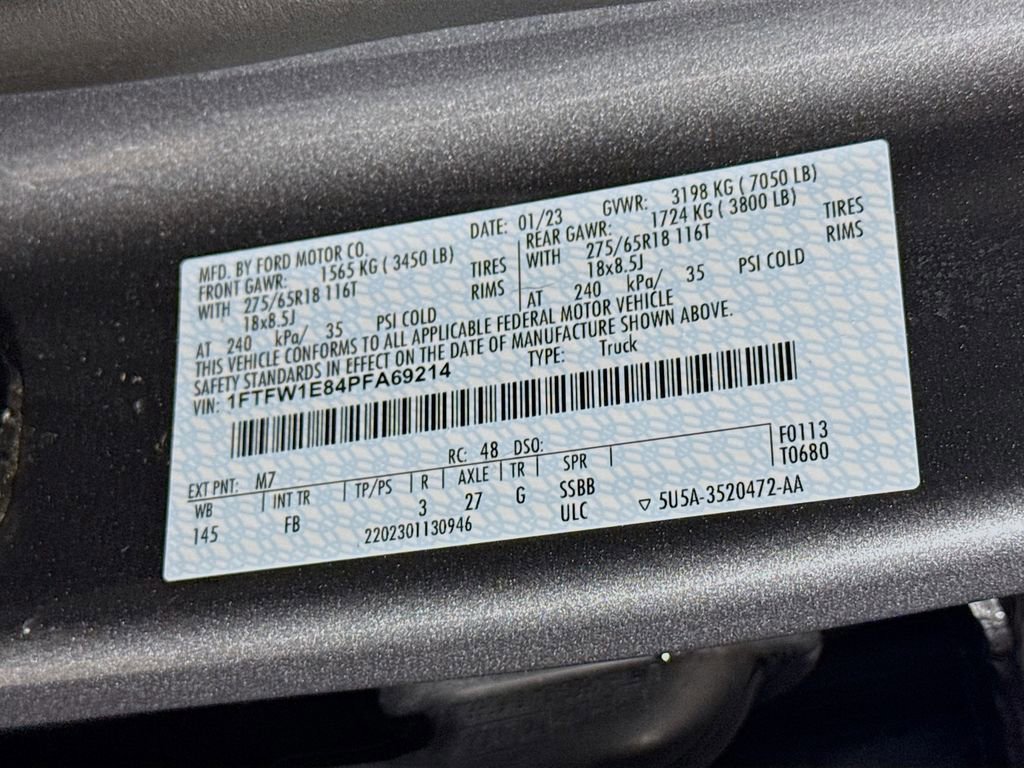 Certified 2023 Ford F150 XLT w/ Equipment Group 302A High image 33