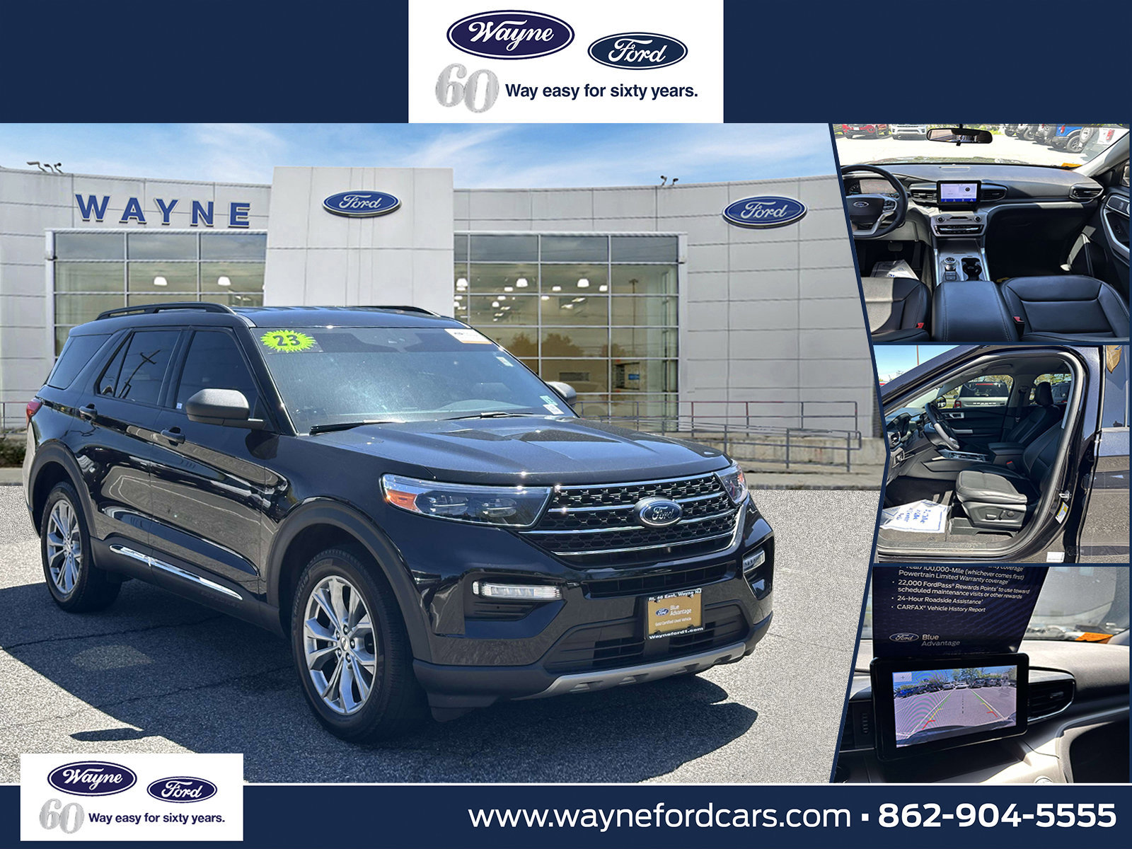 Certified 2023 Ford Explorer XLT w/ Equipment Group 202A AWD/4WD image 5