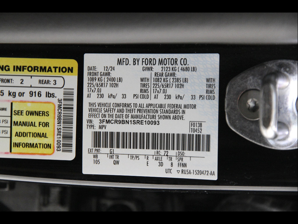 Certified 2025 Ford Bronco Sport Big Bend AWD/4WD image 23