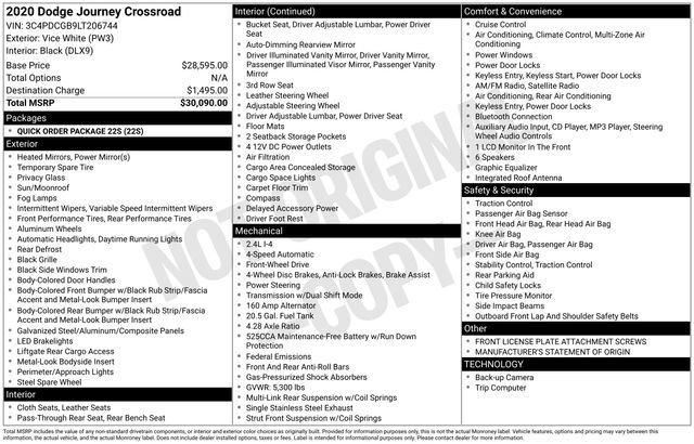 Used 2020 Dodge Journey Crossroad image 4