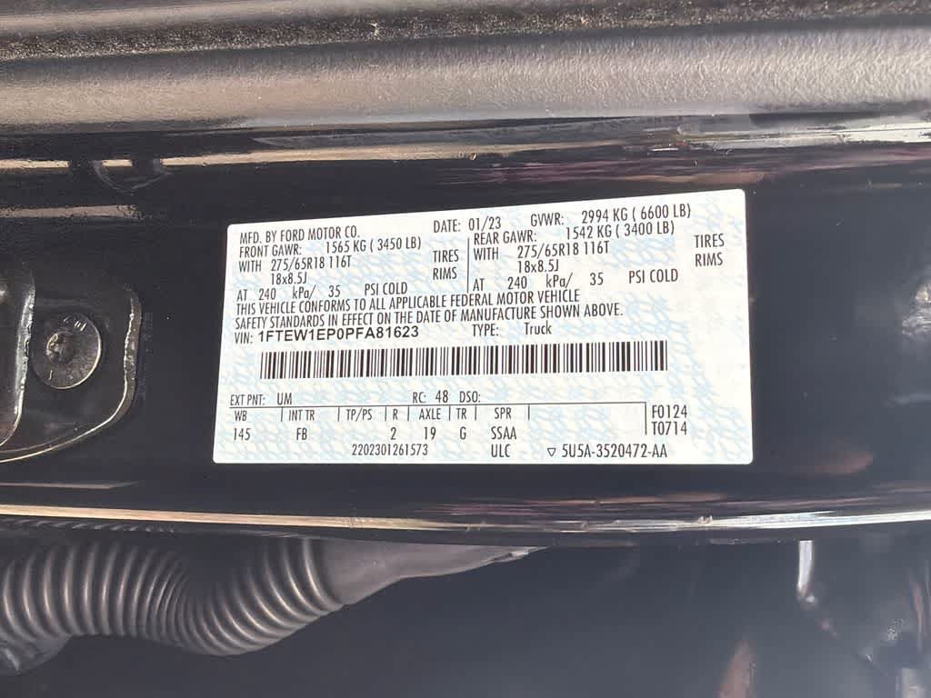 Certified 2023 Ford F150 XLT w/ Equipment Group 302A High AWD/4WD image 32