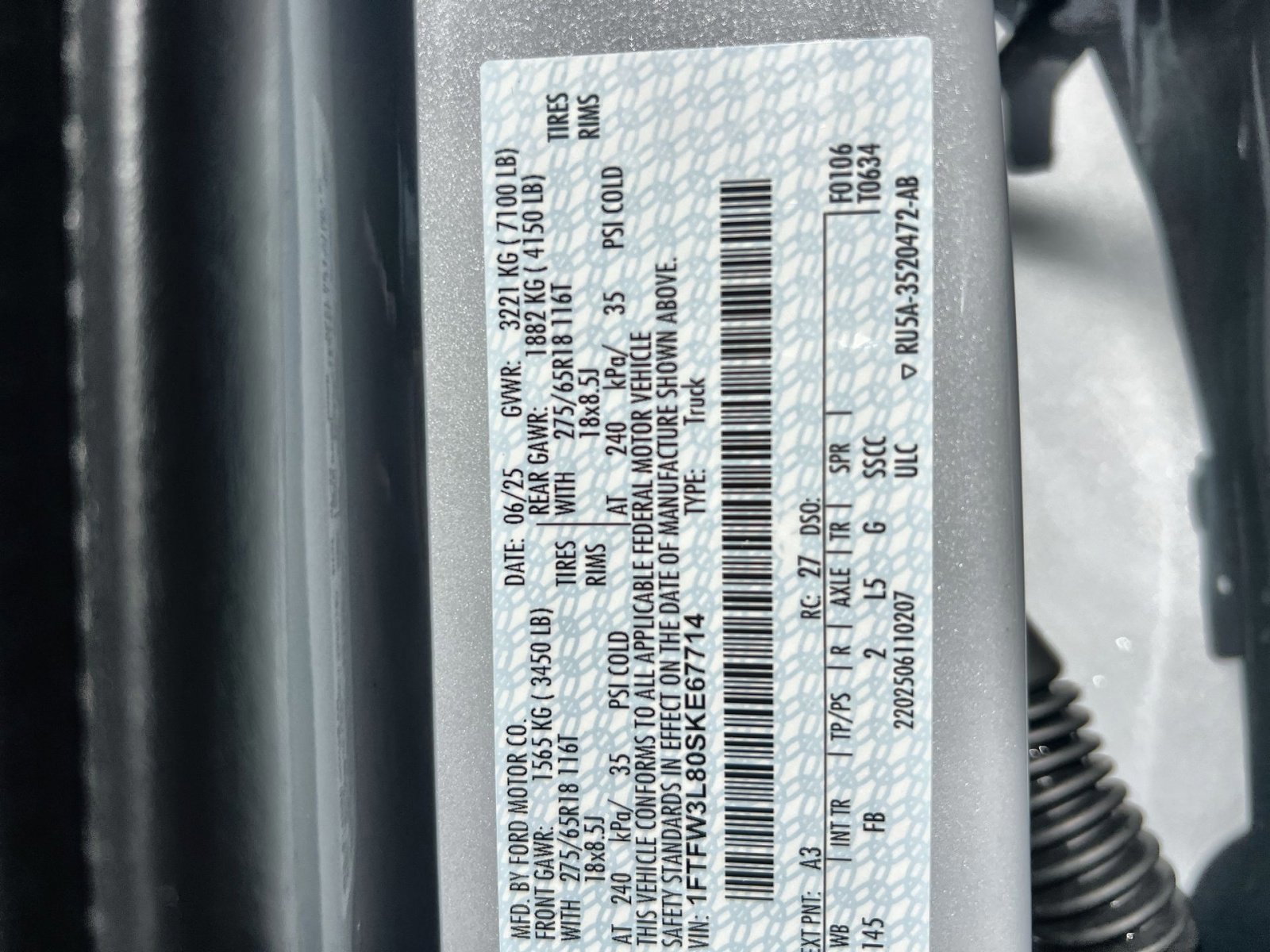 Certified 2025 Ford F150 XLT w/ Equipment Group 302A MID image 28