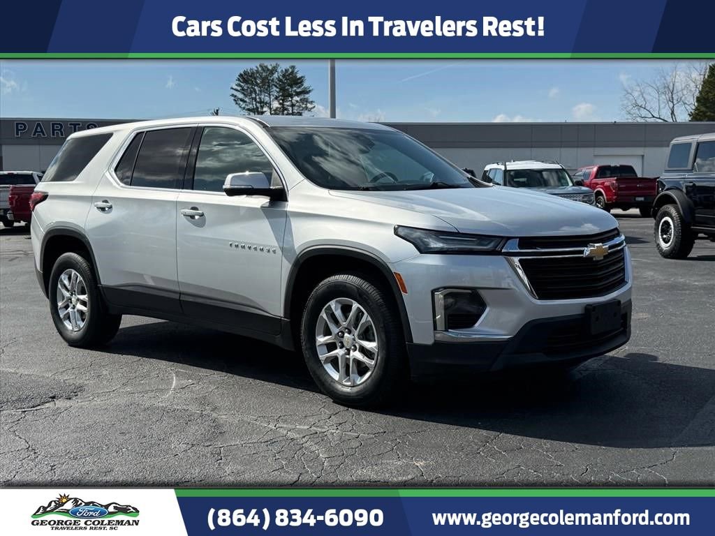 Used 2022 Chevrolet Traverse LS