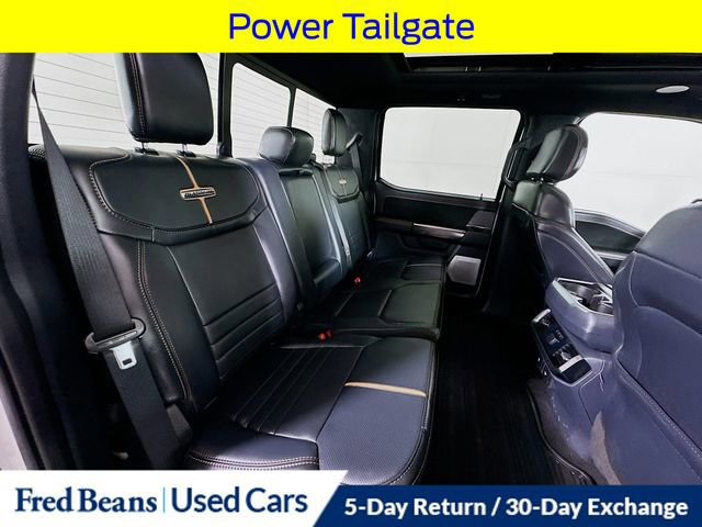 Certified 2023 Ford F150 Platinum w/ Equipment Group 701A High image 35