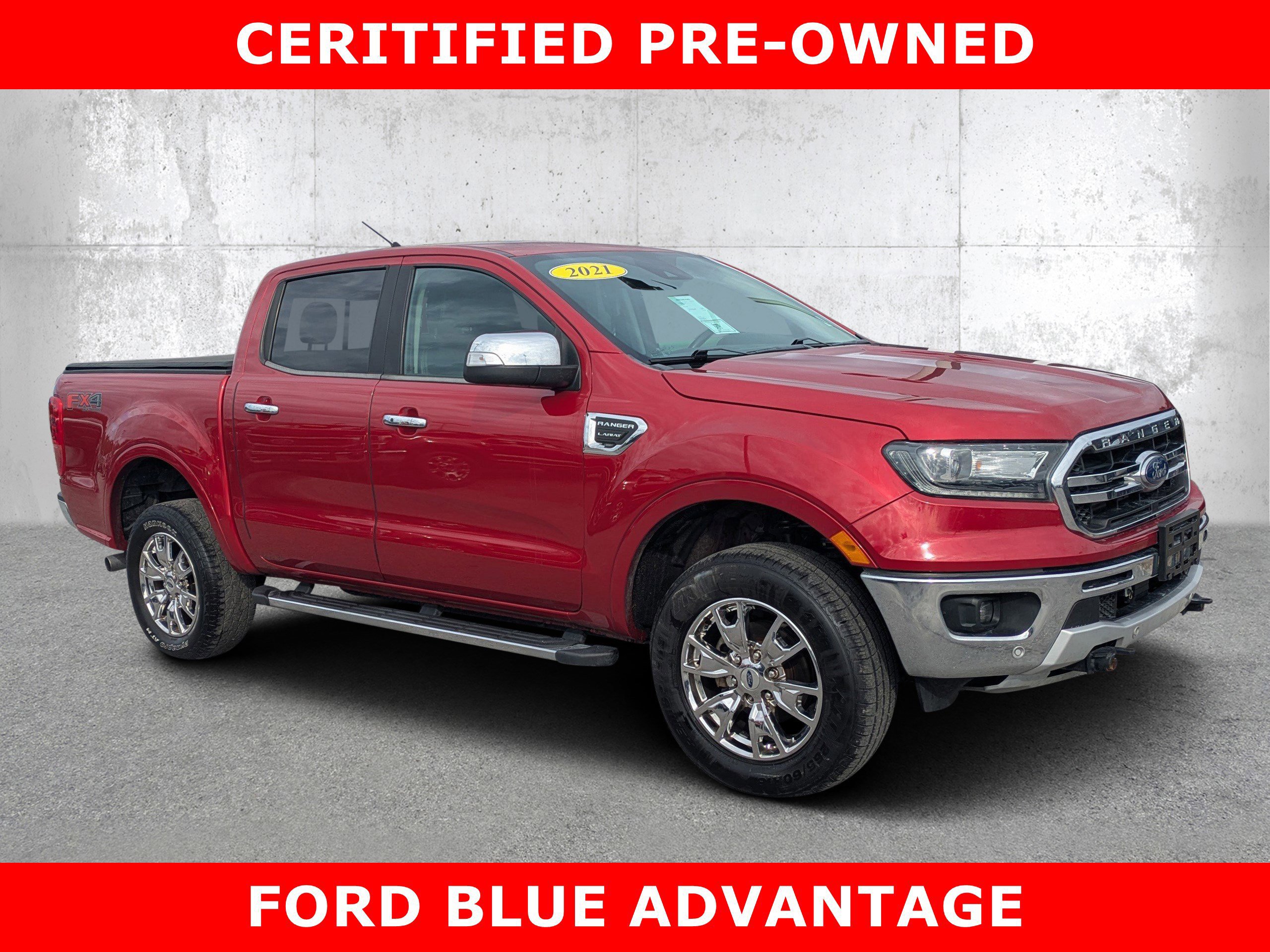 Certified 2021 Ford Ranger Lariat w/ Equipment Group 501A High image 7
