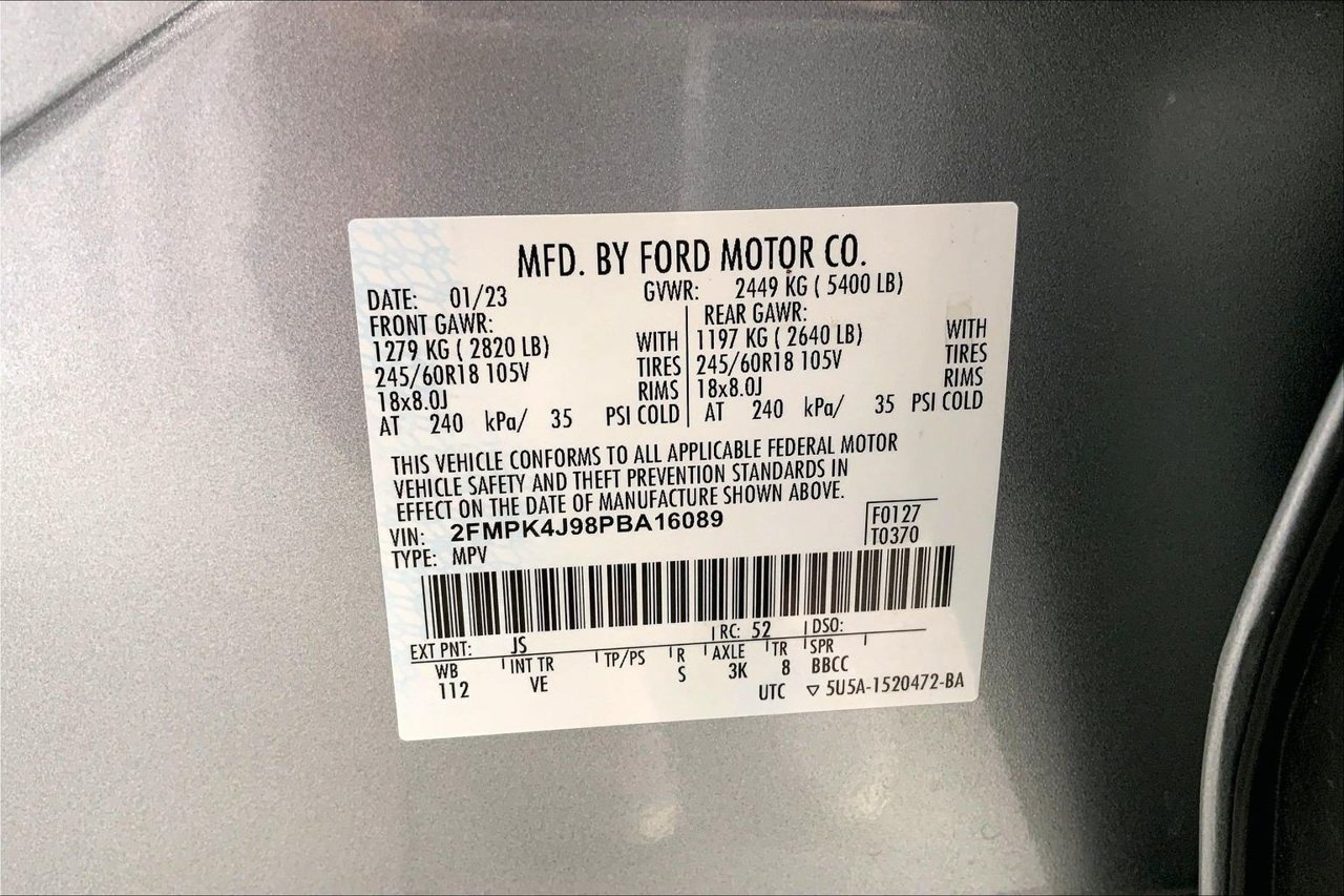 Certified 2023 Ford Edge SEL w/ Convenience Package AWD/4WD image 33