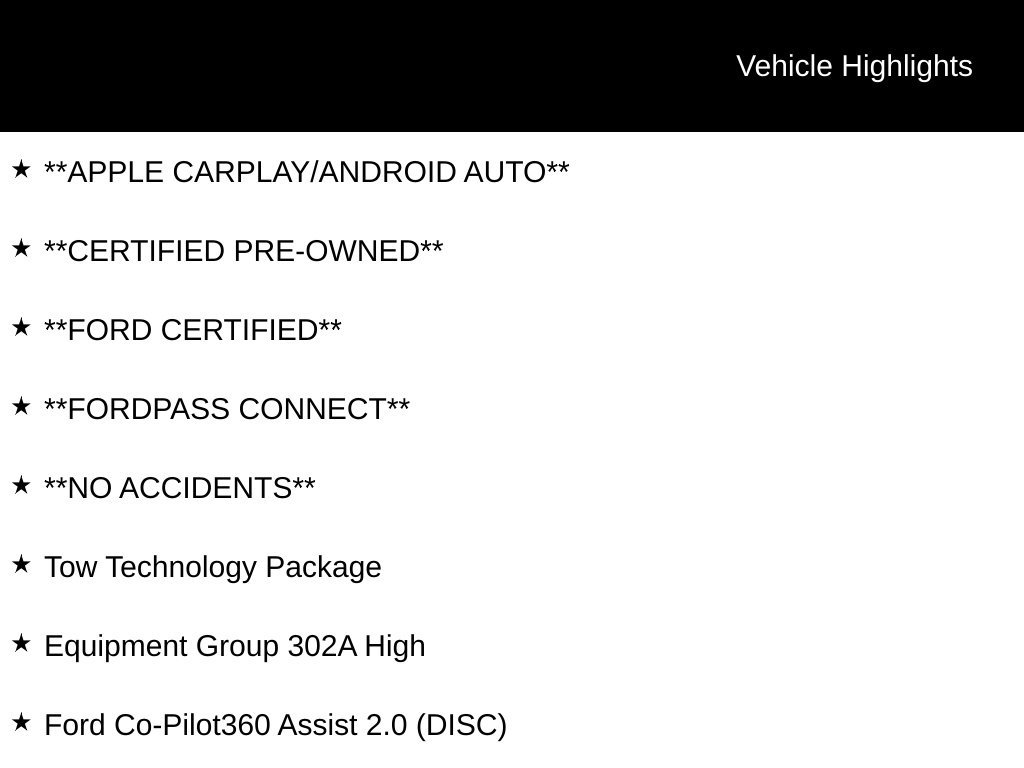 Certified 2022 Ford F150 XLT w/ Equipment Group 302A High AWD/4WD image 10
