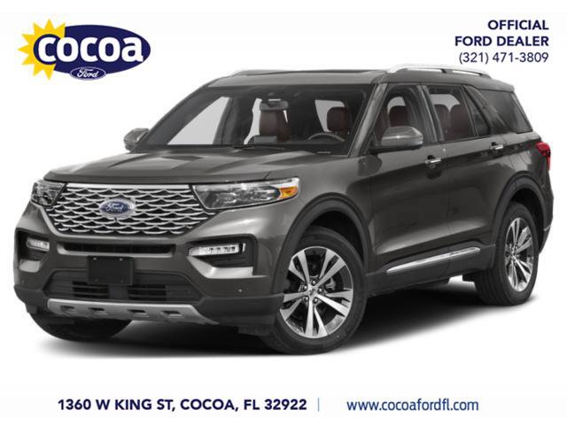 Certified 2021 Ford Explorer Platinum w/ Equipment Group 601A AWD/4WD image 1