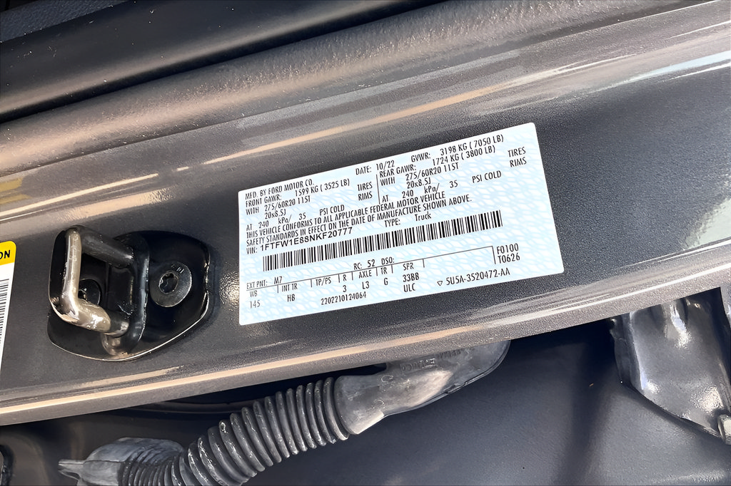 Certified 2022 Ford F150 Lariat AWD/4WD image 30