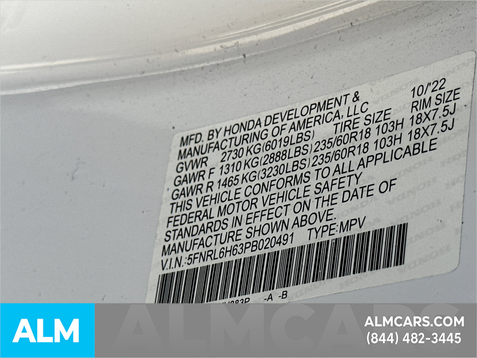 Used 2023 Honda Odyssey EX-L image 38