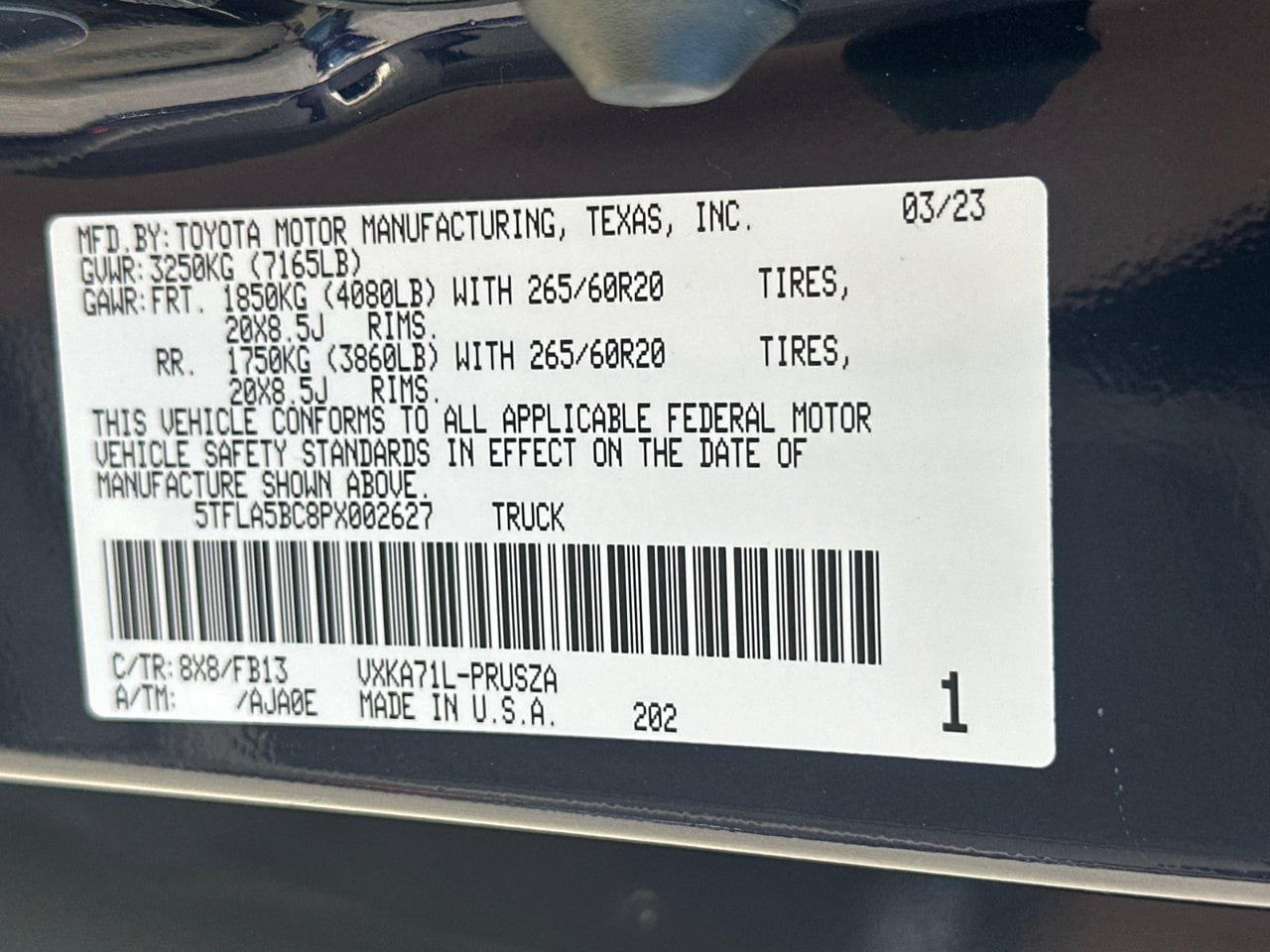 Used 2023 Toyota Tundra SR5 w/ SR5 Convenience Package RWD image 34