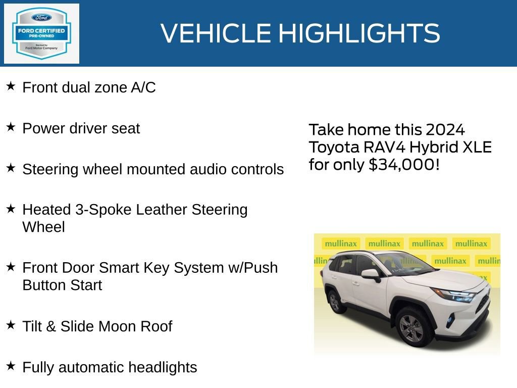 Used 2024 Toyota RAV4 XLE w/ Convenience Package image 36