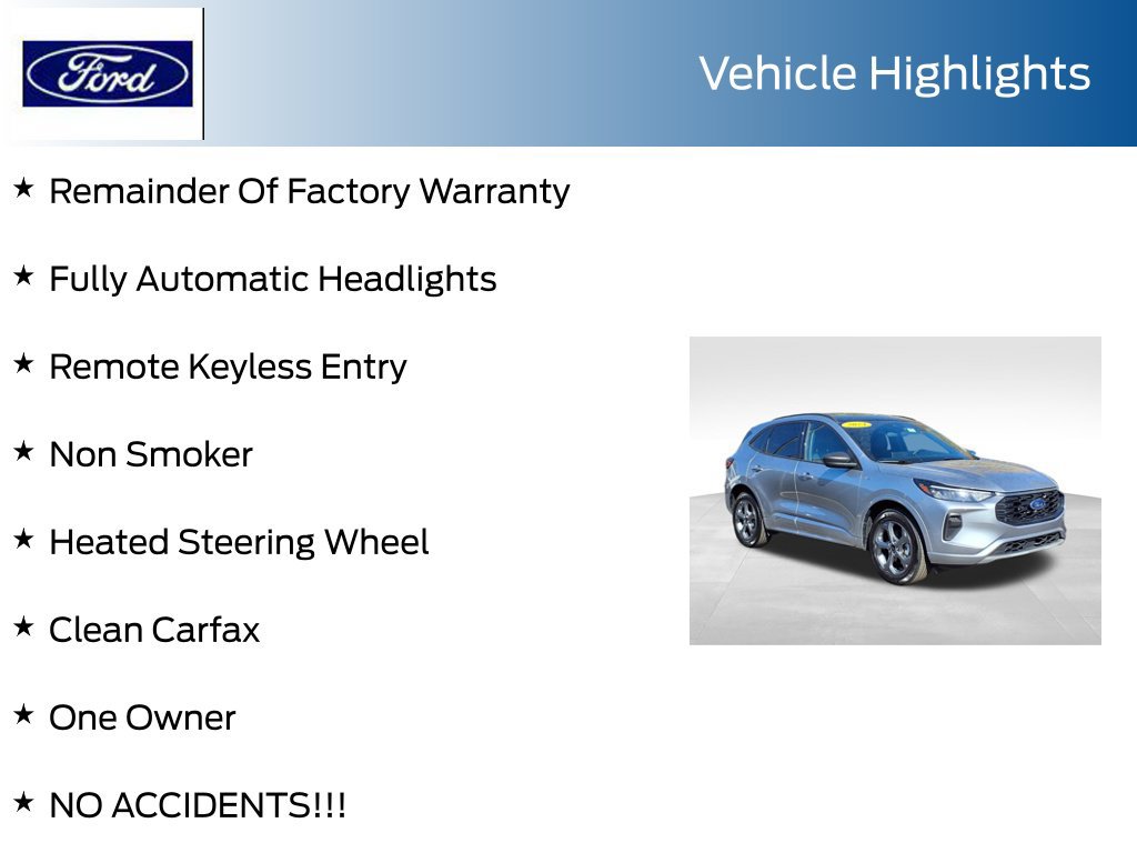 Certified 2024 Ford Escape ST-Line w/ Tech Pack #1 AWD/4WD image 15