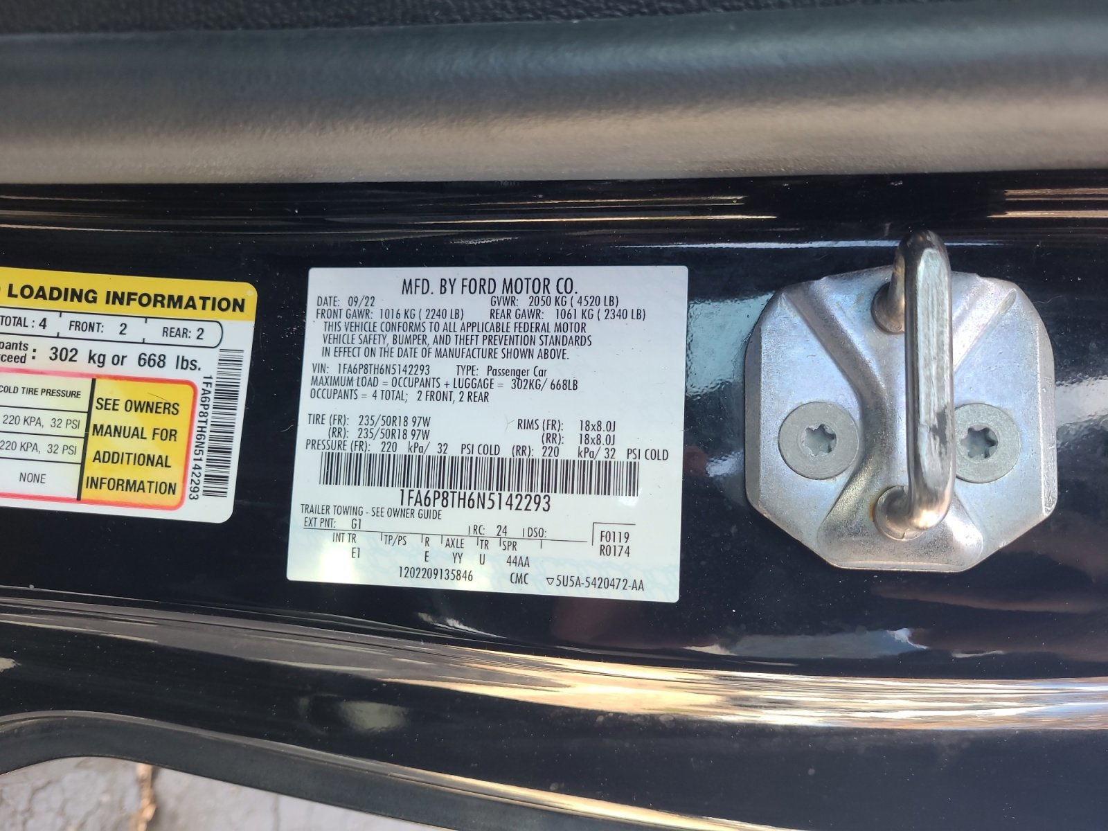 Certified 2022 Ford Mustang Premium image 24