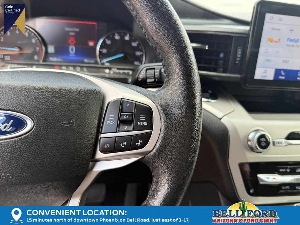 Certified 2022 Ford Explorer XLT w/ Equipment Group 202A image 32