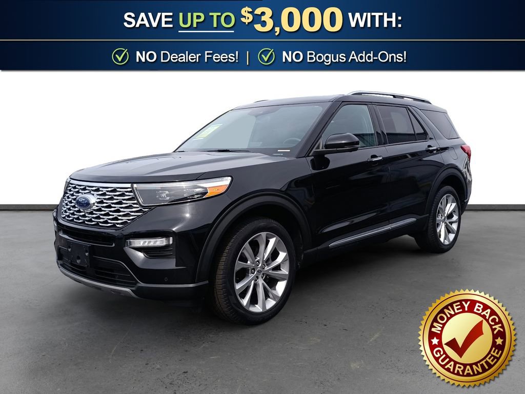 Certified 2022 Ford Explorer Platinum w/ Equipment Group 601A AWD/4WD image 1