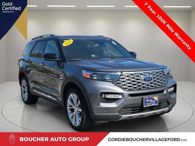 Certified 2021 Ford Explorer Platinum w/ Equipment Group 601A