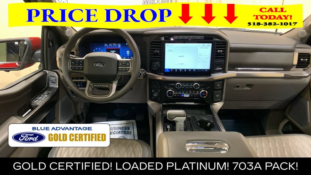 Certified 2024 Ford F150 Platinum w/ Equipment Group 703A Plus AWD/4WD image 27