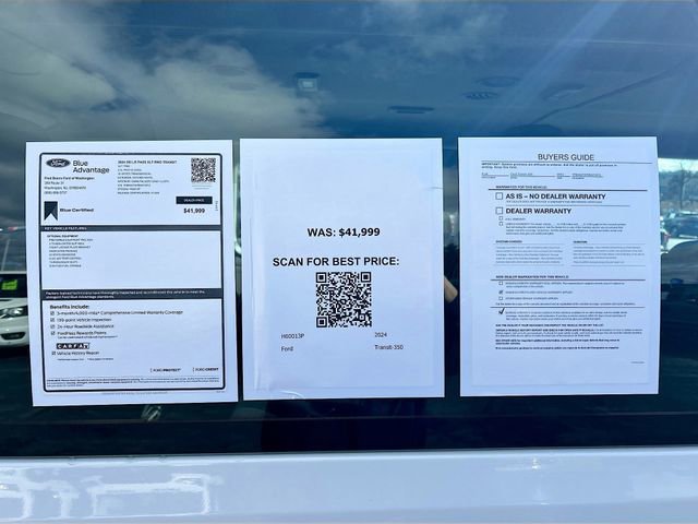 Certified 2024 Ford Transit 350 XLT RWD image 34