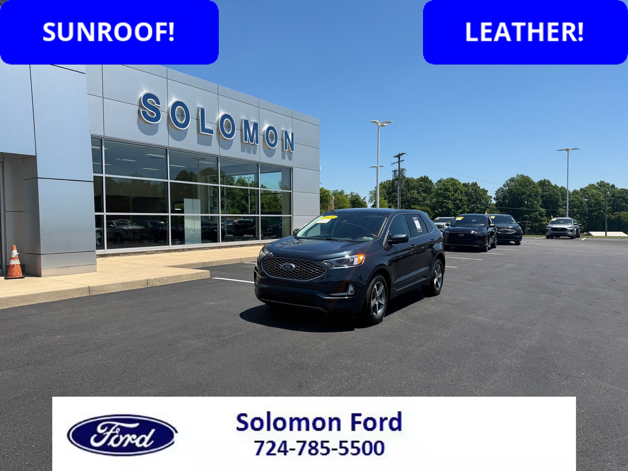 Certified 2024 Ford Edge SEL w/ Convenience Package