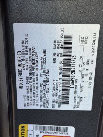 Certified 2022 Ford Mustang GT Premium w/ Equipment Group 401A image 11