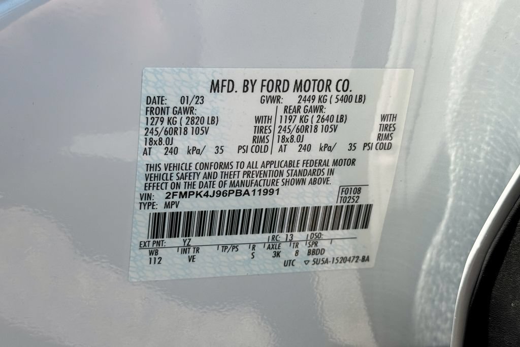 Certified 2023 Ford Edge SEL w/ Convenience Package AWD/4WD image 27
