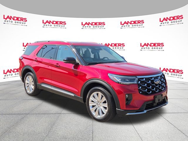 Certified 2025 Ford Explorer Platinum w/ LUX Leather Package