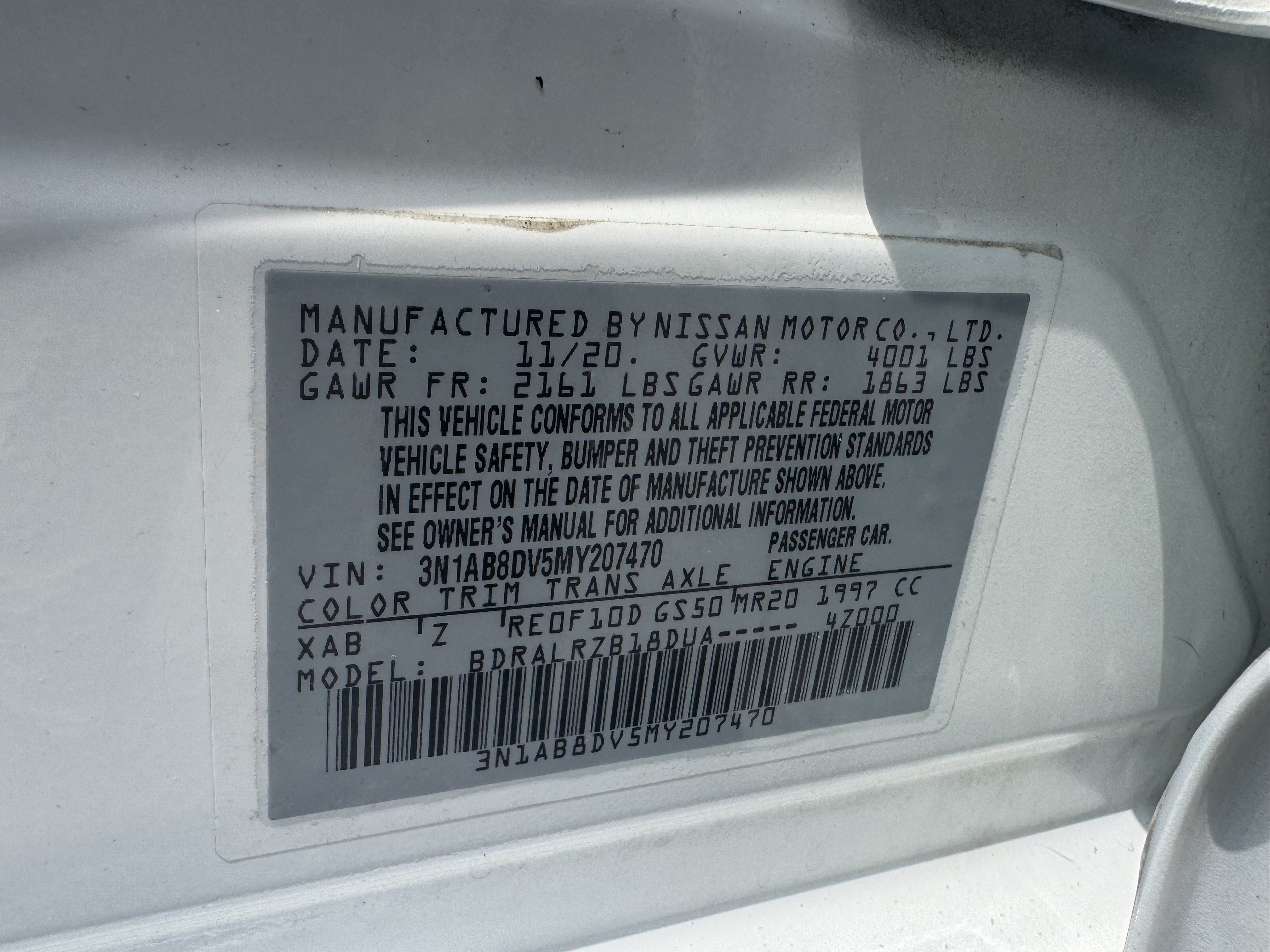 Used 2021 Nissan Sentra SR FWD image 35