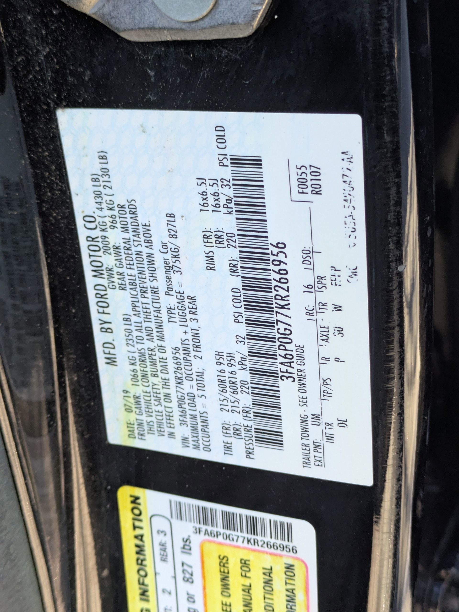 Certified 2019 Ford Fusion S image 35