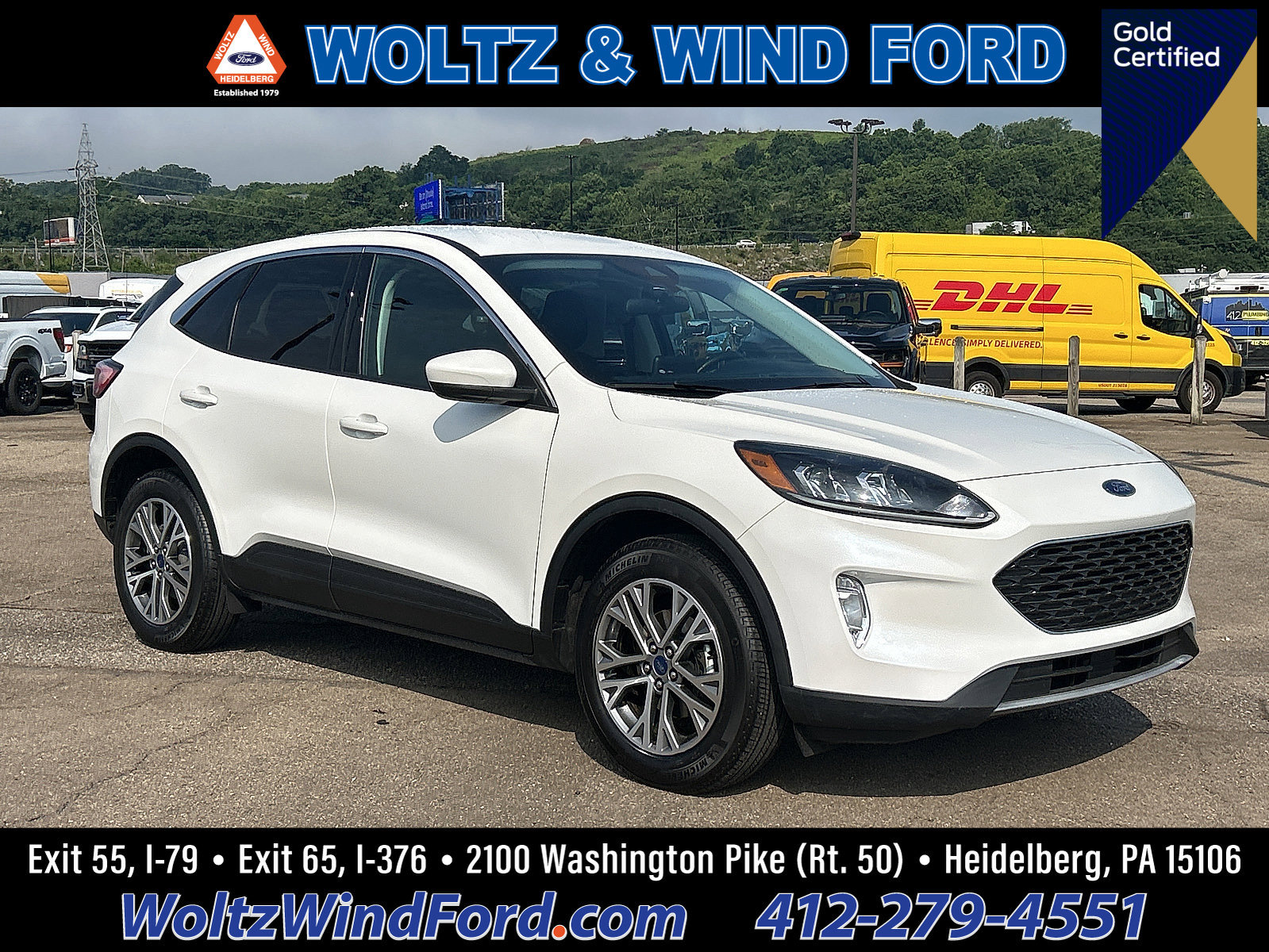 Certified 2022 Ford Escape SEL