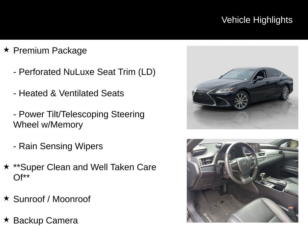 Used 2021 Lexus ES 250 w/ Premium Package image 6