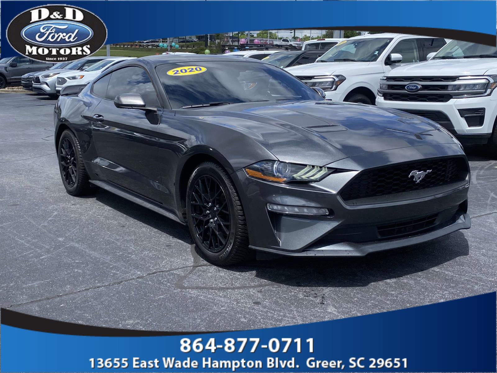 Certified 2020 Ford Mustang Coupe