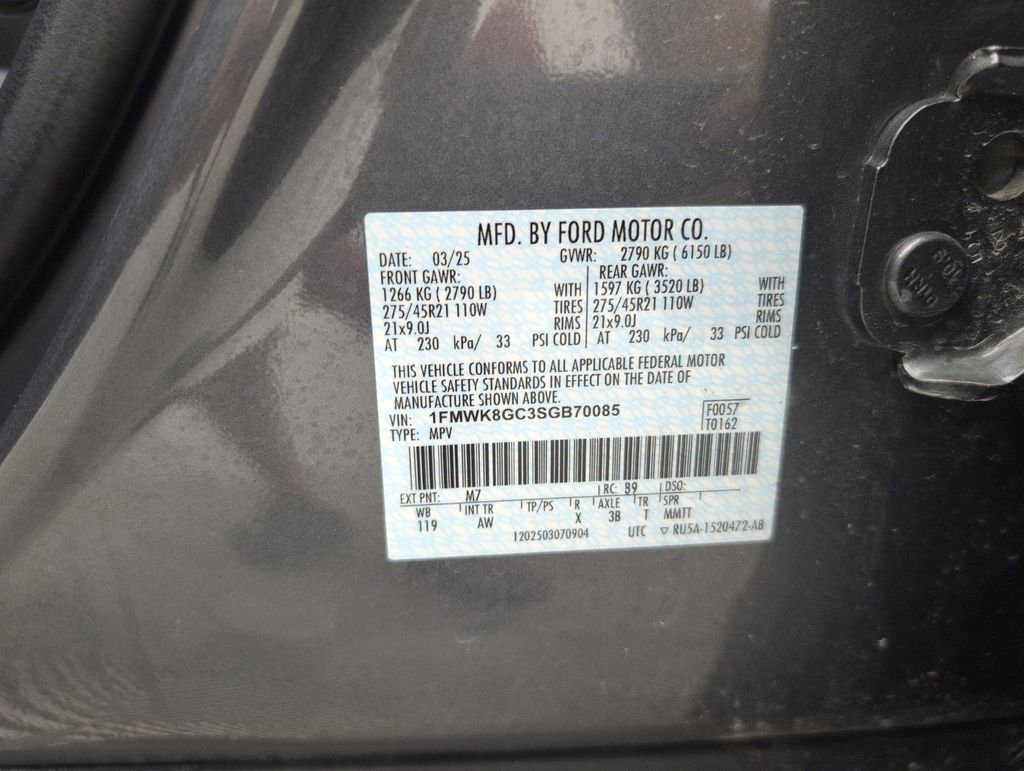 Certified 2025 Ford Explorer ST w/ Sun And Sound Package AWD/4WD image 44