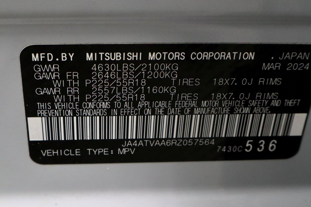 Used 2024 Mitsubishi Eclipse Cross Black Edition image 33