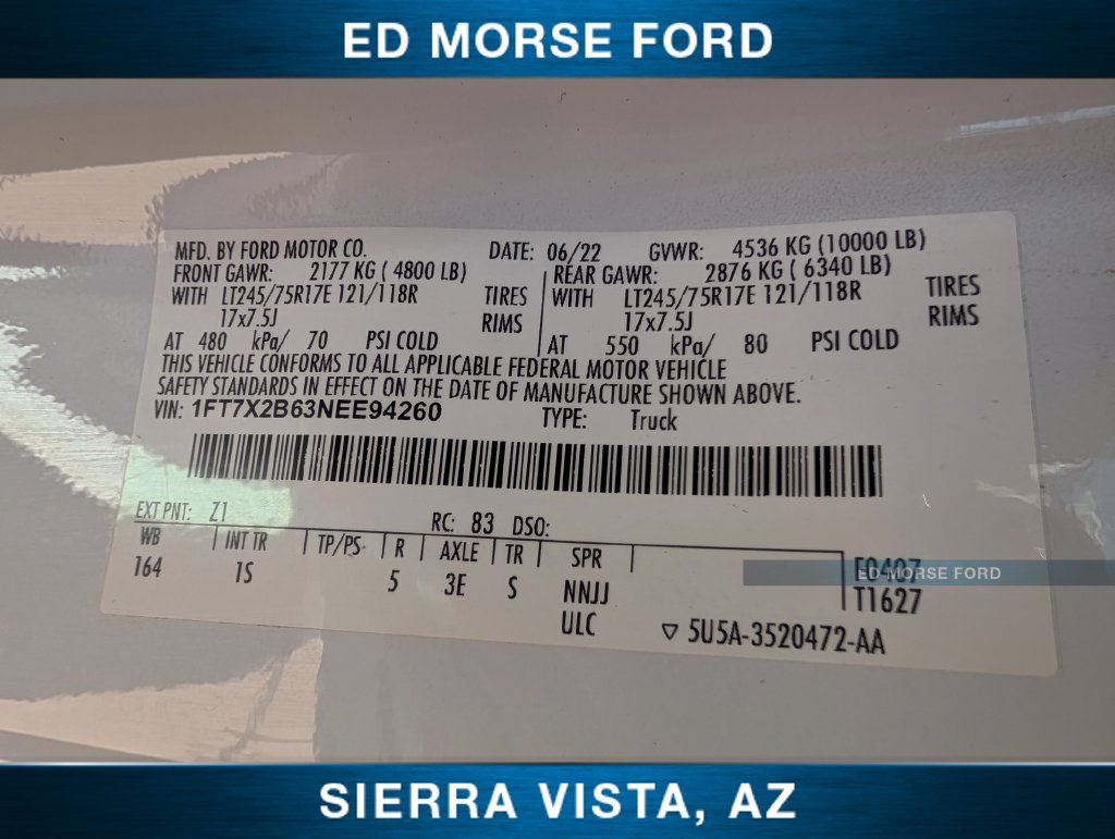Certified 2022 Ford F250 XL w/ Power Equipment Group AWD/4WD image 22