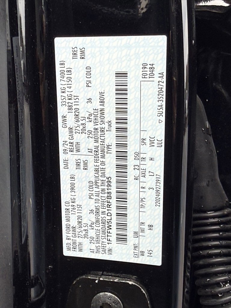 Certified 2024 Ford F150 Lariat w/ Tow/Haul Package image 34