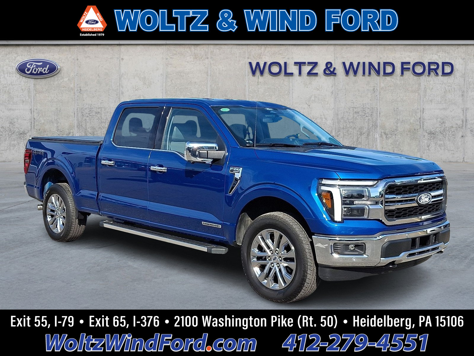 Certified 2025 Ford F150 Lariat w/ Equipment Group 502A High AWD/4WD image 1