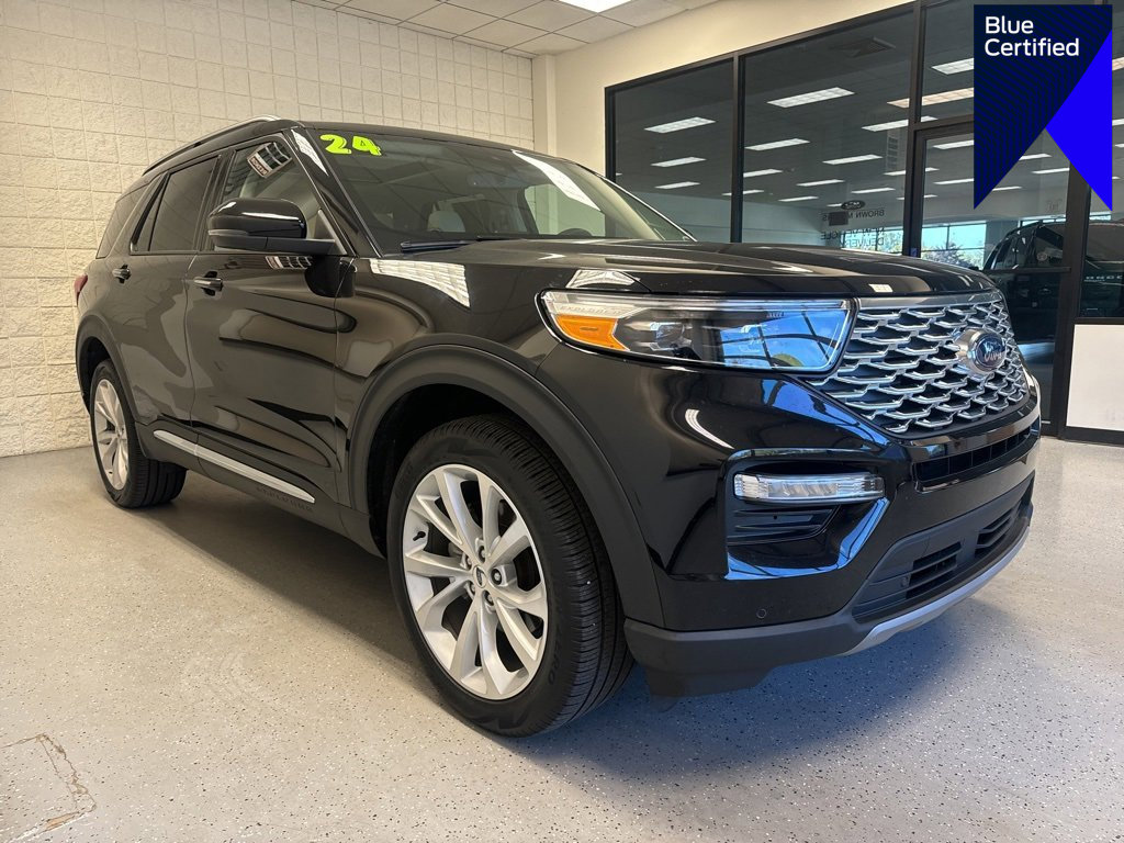 Certified 2024 Ford Explorer Platinum w/ Technology Package