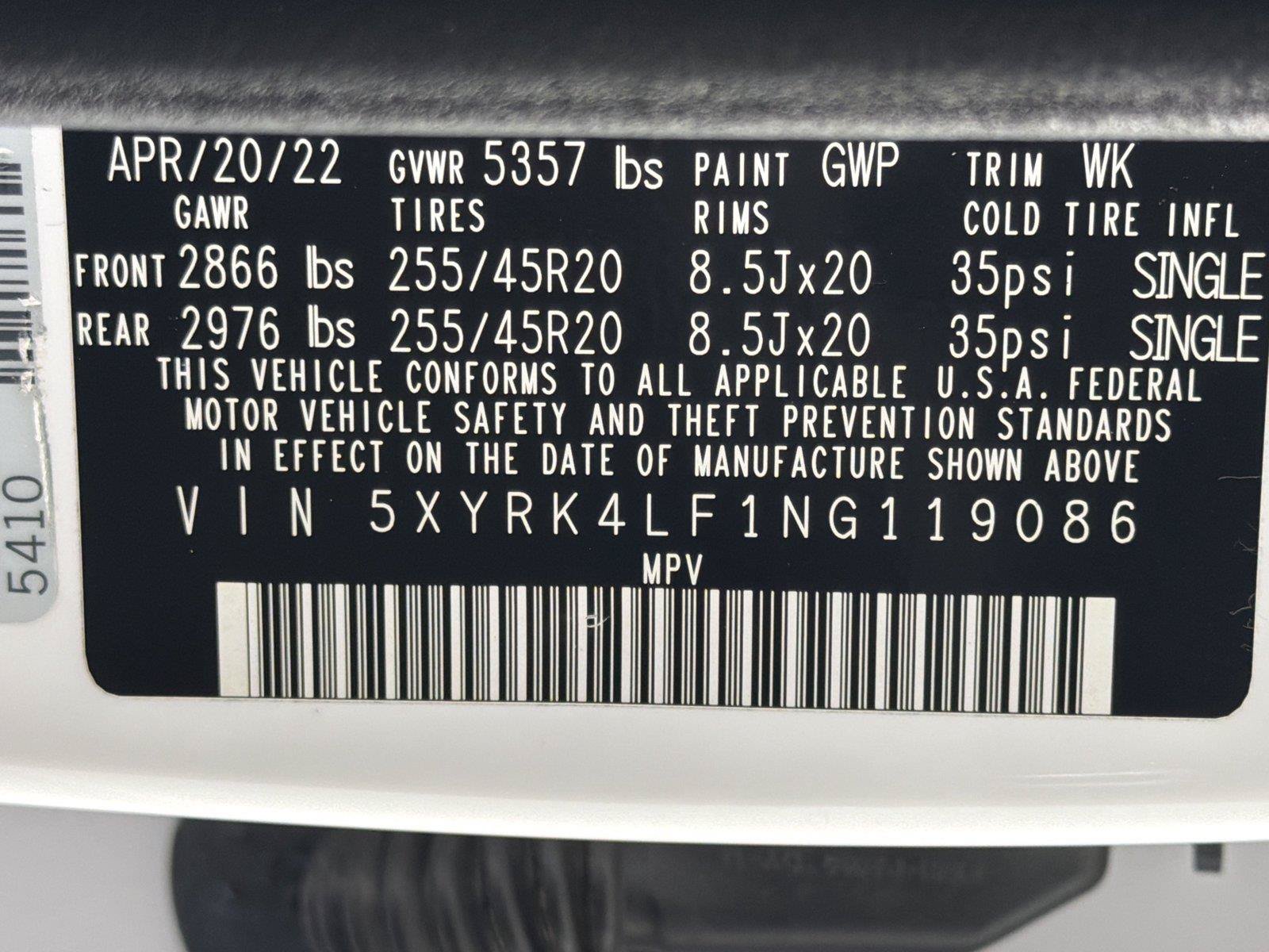 Used 2022 Kia Sorento SX FWD image 33