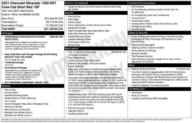 Used 2021 Chevrolet Silverado 1500 RST AWD/4WD image 30