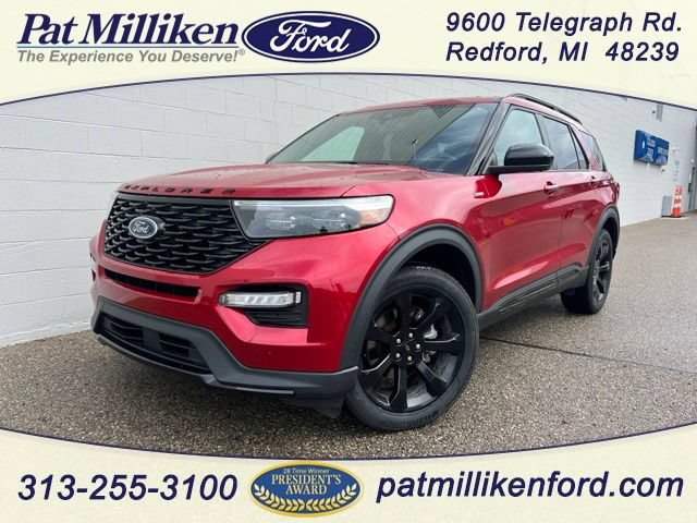 Certified 2023 Ford Explorer ST-Line w/ Class IV Trailer Tow Package