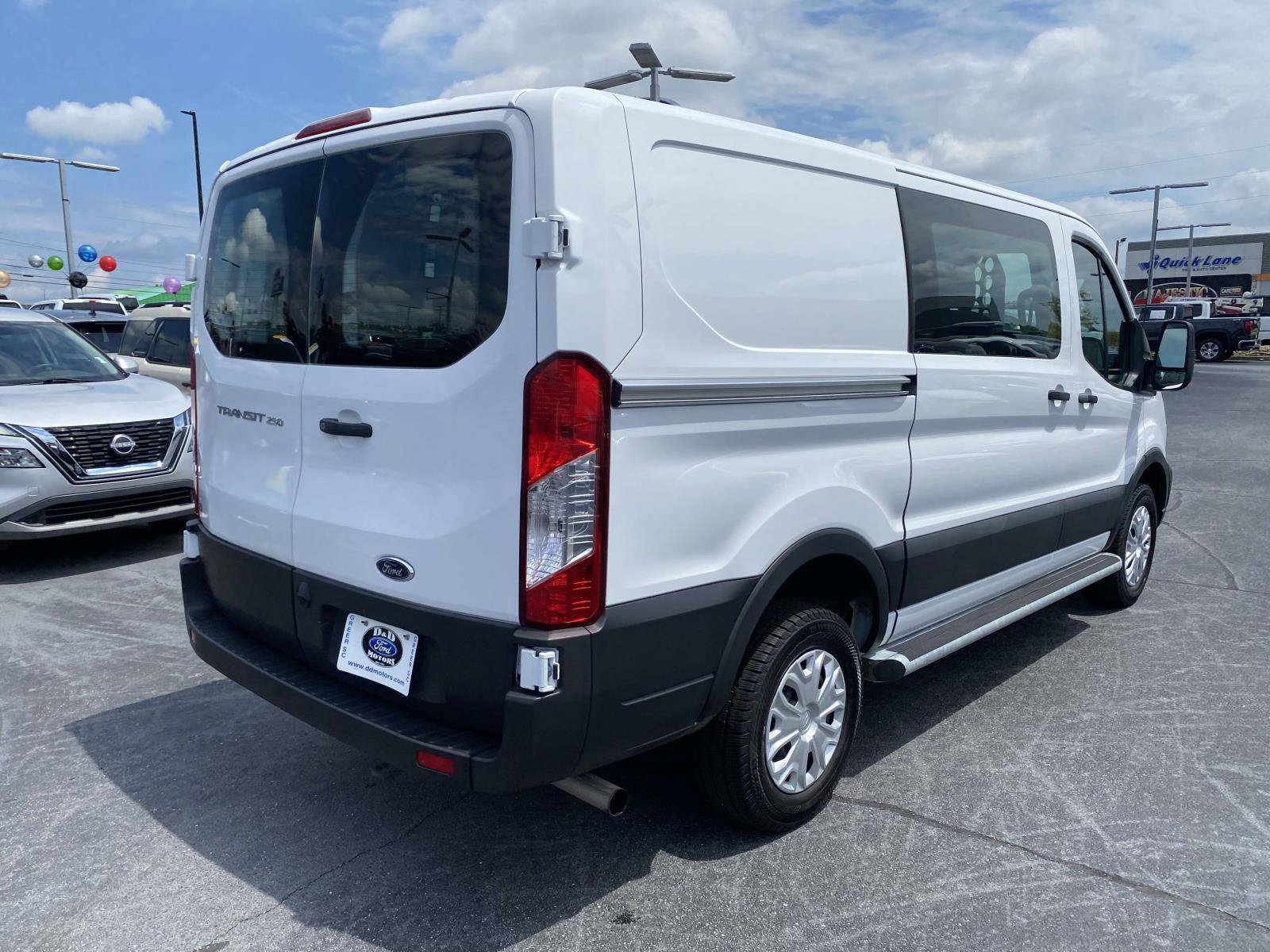 Certified 2025 Ford Transit 250 Low Roof w/ Exterior Upgrade Package RWD image 7
