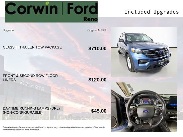 Certified 2020 Ford Explorer XLT w/ Class III Trailer Tow Package image 9