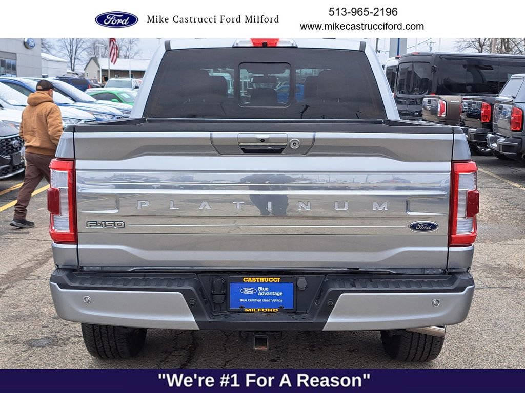 Certified 2023 Ford F150 Platinum w/ Equipment Group 701A High image 3