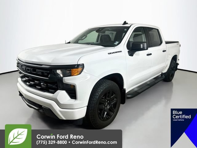 Used 2023 Chevrolet Silverado 1500 Custom w/ LPO, Dark Essentials Package AWD/4WD image 4