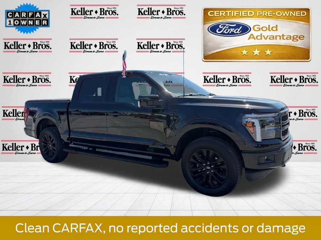 Certified 2025 Ford F150 Lariat w/ Equipment Group 501A Mid