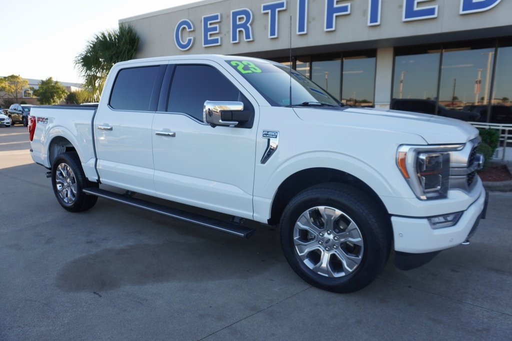 Certified 2023 Ford F150 Platinum w/ Equipment Group 701A High